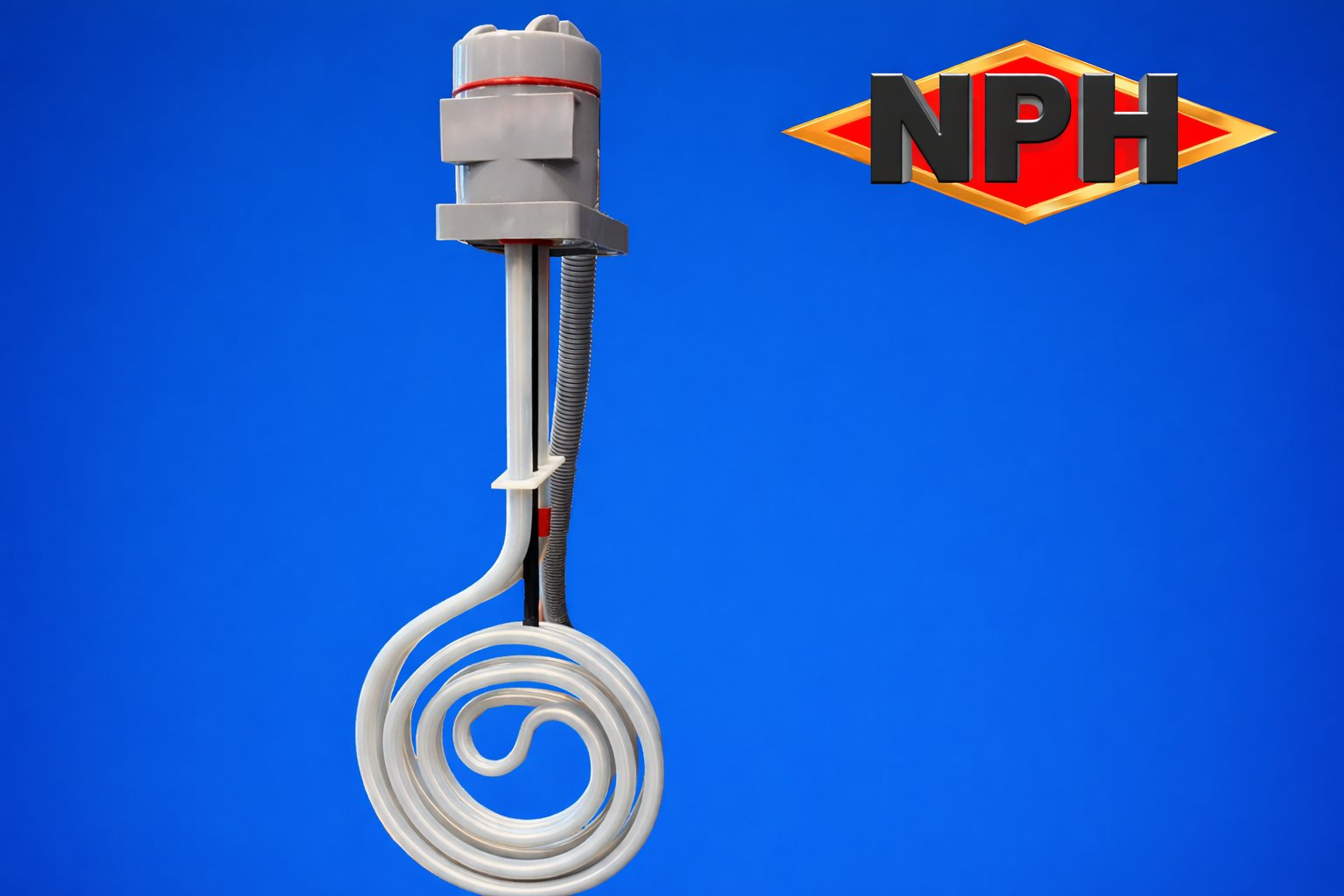 Over-the-Side Vertically Spiralled Teflon (PTFE) Immersion